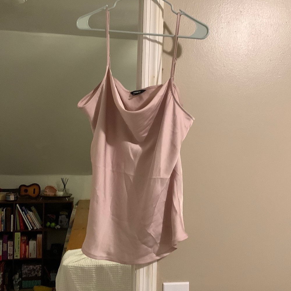 Pink cami blouse